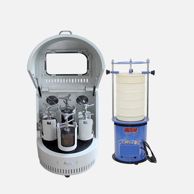 Kleine verticale lab Planetary Ball Mill Machine voor laboratoriumbatterij materialen slijpen