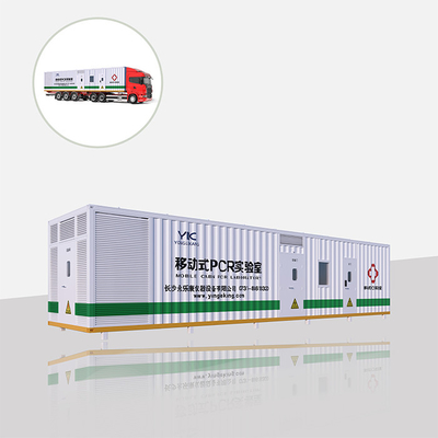 Medisch Kenmerkend Mobiel PCR Laboratorium in real time 13.5m X 2.98m X 2.98m