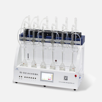 Ammoniakstikstof/Automatisch de Distillatiesysteem 8pcs van het Fenolcyanide
