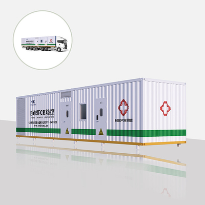 13.5m het Ziekenhuis Mobiel PCR Biologisch de Veiligheidskabinet van de Laboratoriummachine